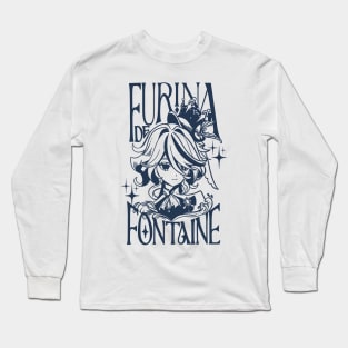 Genshin Impact Furina - Genshin Furina Long Sleeve T-Shirt